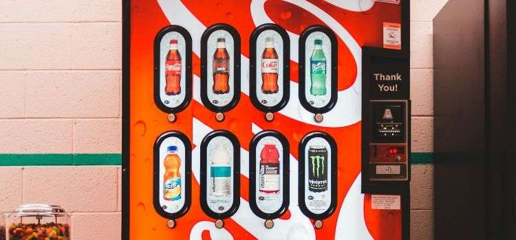 How much does a vending machine make a year?