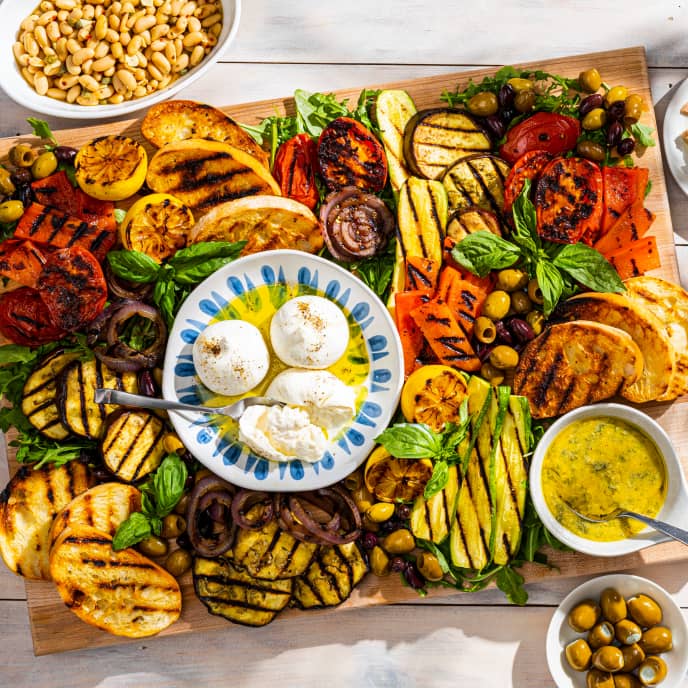 America'S Test Kitchen Grilled Vegetable Platter