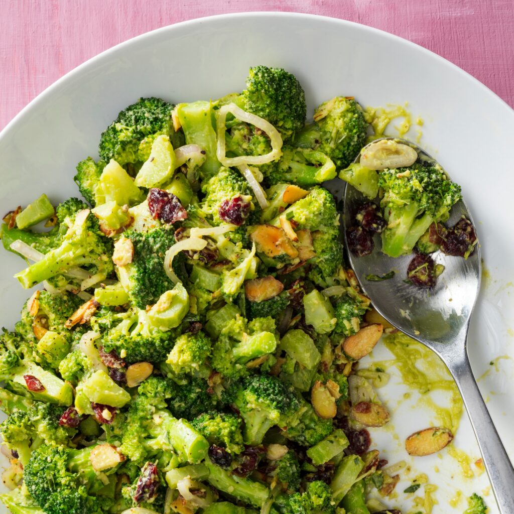 Broccoli Salad With Avocado Dressing