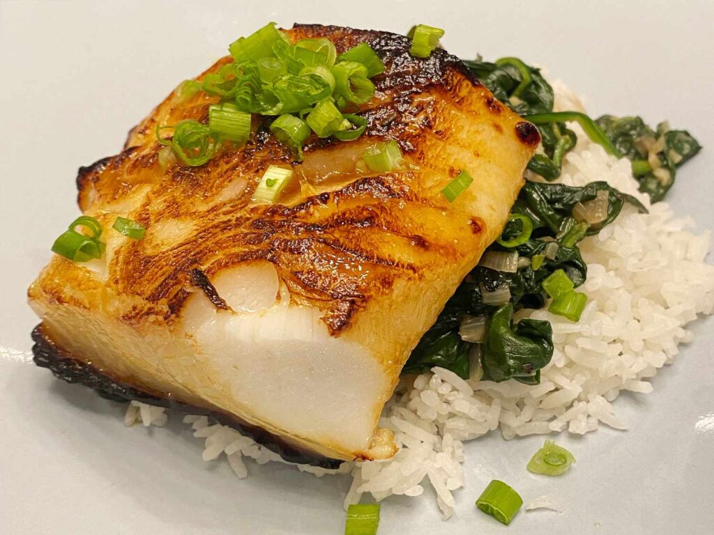 Miso Sea Bass