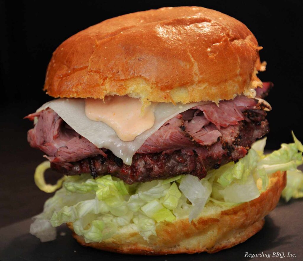 Pastrami Hamburger