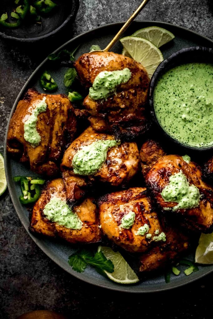 Peruvian Chicken Green Sauce