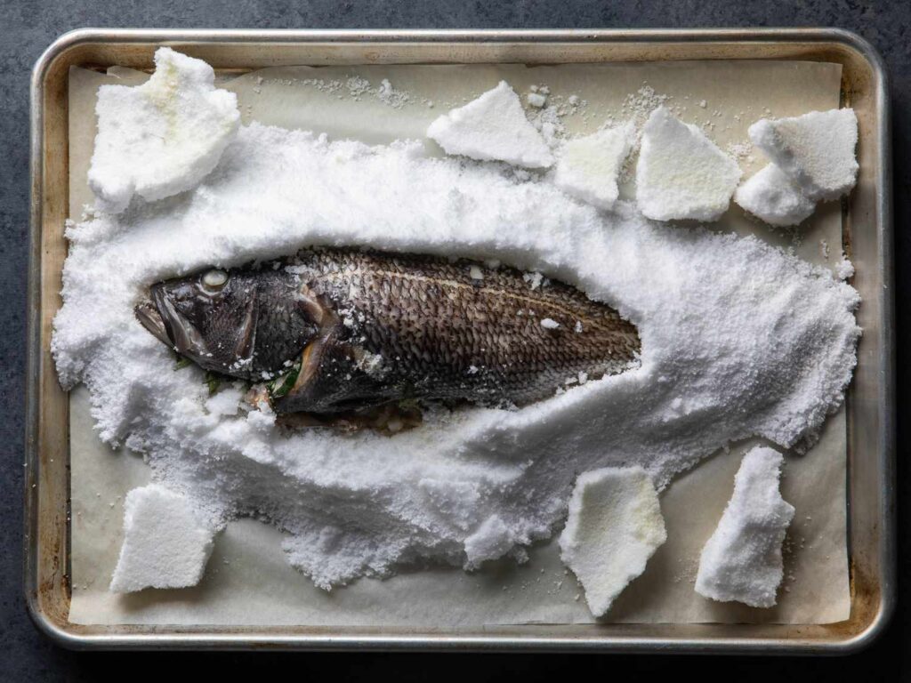 Salt Baked Fish