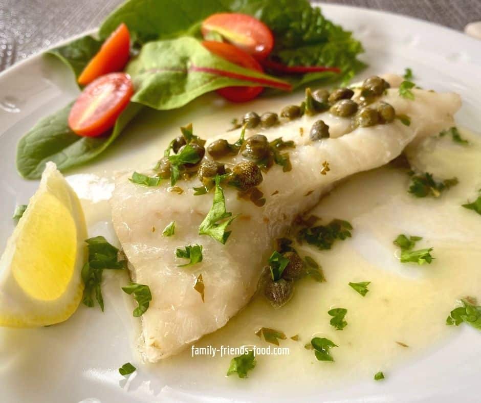 Whiting With Capers Lemon