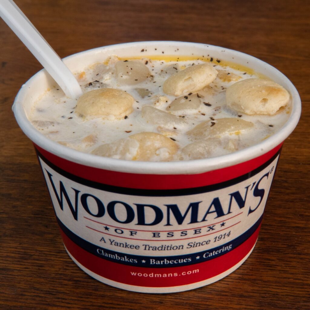 Woodman'S Clam Chowder